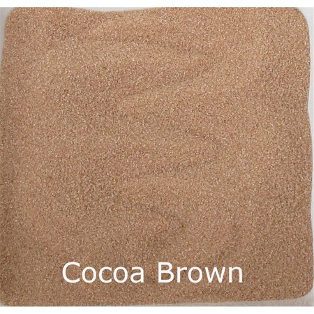 SCENIC SAND 25 lbs Activa Bag of Bulk Colored Sand, Cocoa Brown SC81466